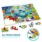 QUOKKA 48 Piece Puzzles for Kids Ages 3-5 – Wooden Sudoku Puzzles for Kids 4-8 Year Olds –Toys for Learning World Map and Solar System for Ages 3-5 Boards for Boys and Girls